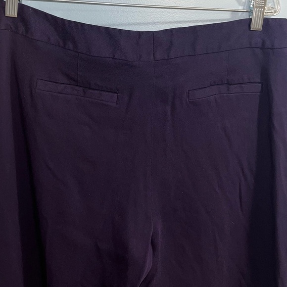 Classiques entire- Dark purple capri pants - Picture 4 of 6